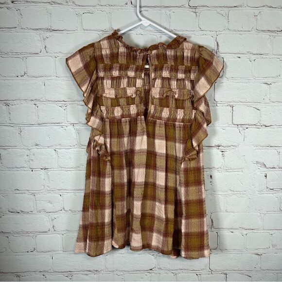 Free People Not Your Average Girl Top in Blush Combo, XS - Picture 3 of 8